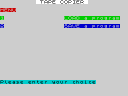 Running screen