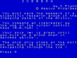Running screen