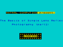 Loading screen