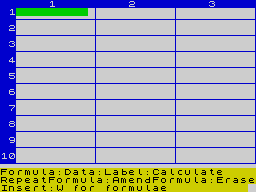 Running screen