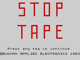 Opening screen