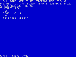 Running screen
