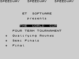 Opening screen