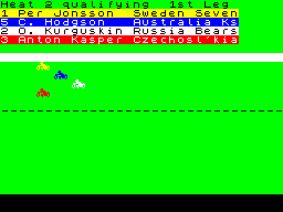 Running screen