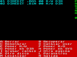 Running screen