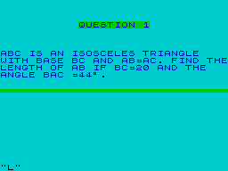 Running screen