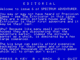 Running screen