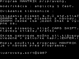 Opening screen