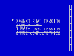 Running screen