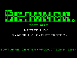 Opening screen
