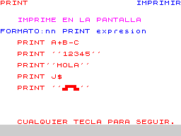 Running screen