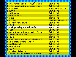 Running screen
