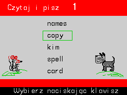 Running screen