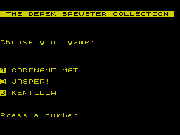 Opening screen