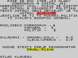 Opening screen