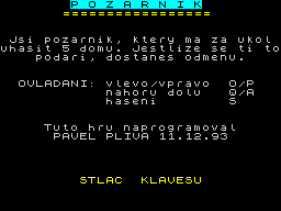 Opening screen