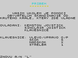 Opening screen