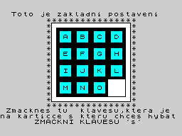 Opening screen