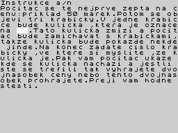 Opening screen
