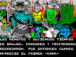 Opening screen