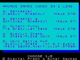 Opening screen