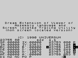 Running screen