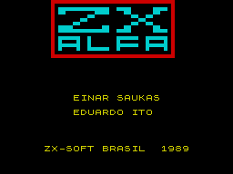 Opening screen