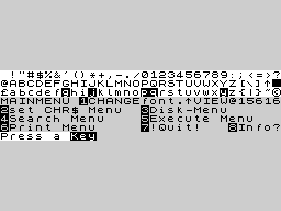 Running screen