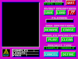 Running screen