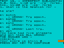 Running screen