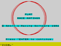 Opening screen