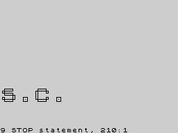 Running screen