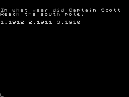 Running screen