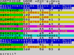 Running screen