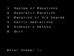 Opening screen