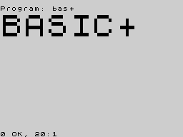 Opening screen