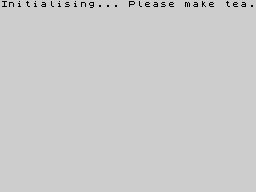 Opening screen