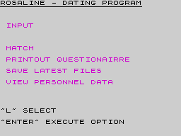 Running screen
