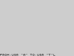 Running screen