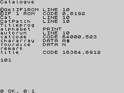 Running screen