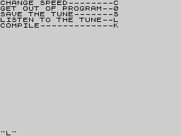 Opening screen