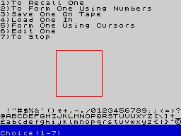 Running screen