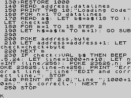 Running screen