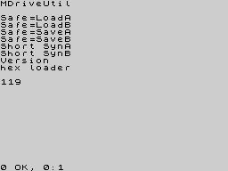 Opening screen
