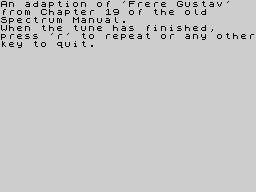 Running screen