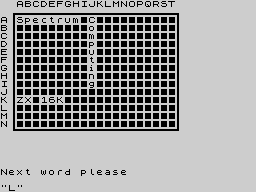 Running screen