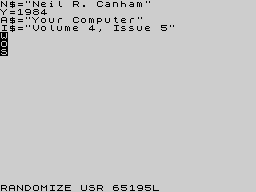Running screen