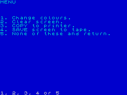 Running screen