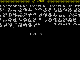 Running screen