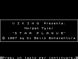 Opening screen